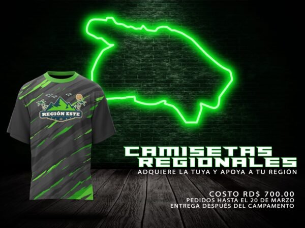 Camisetas regionales