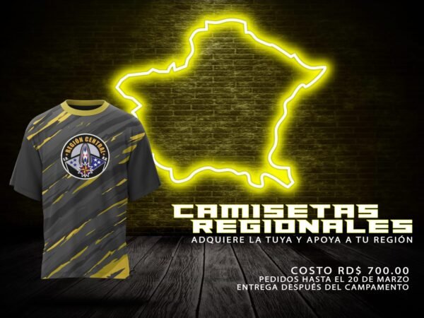 Camiseta region Central